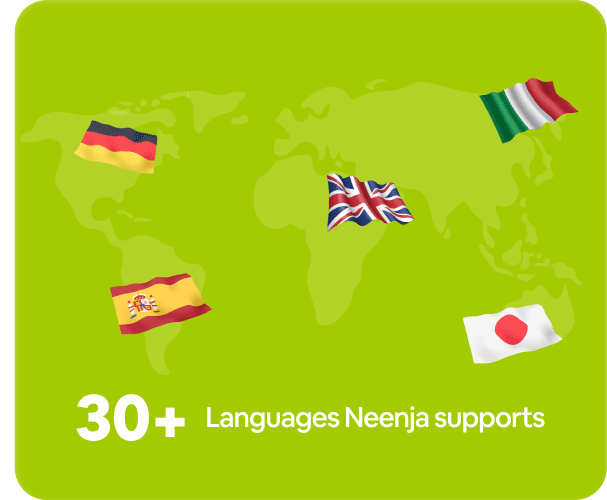 Languages Neenja supports