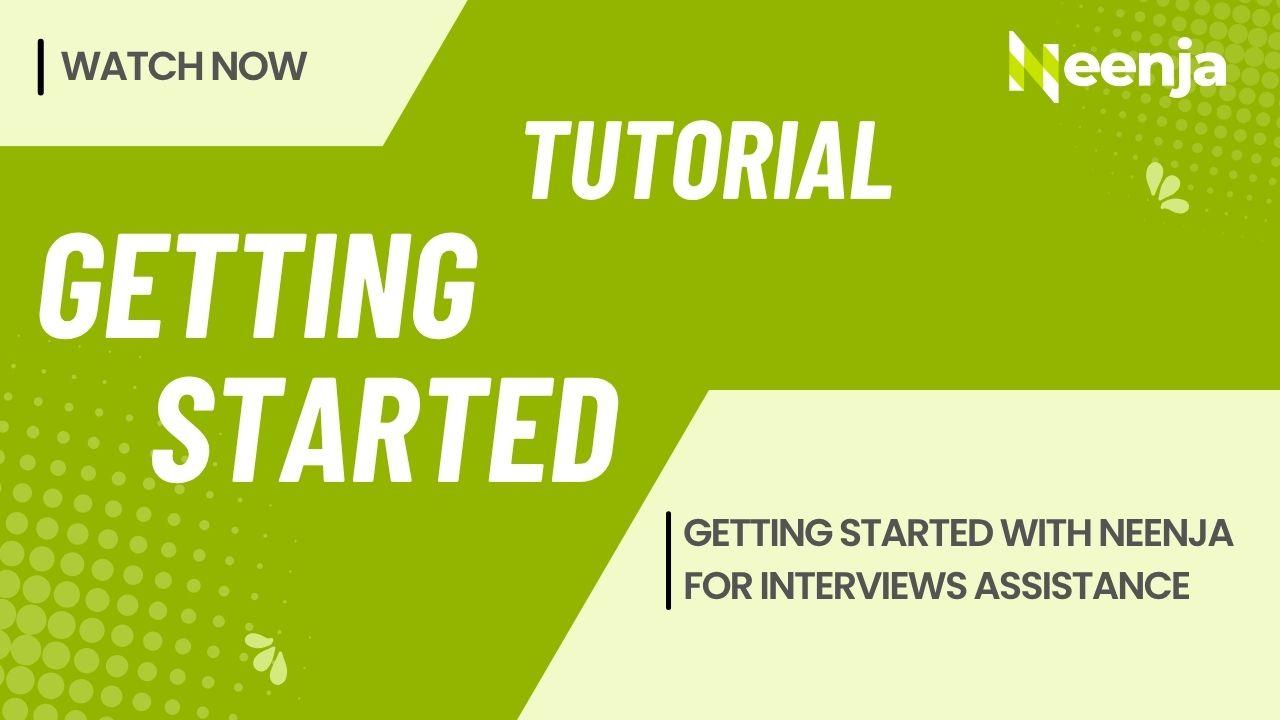 Getting started tutorial