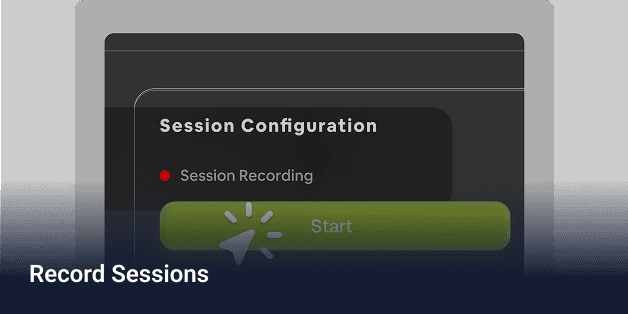 Record Sessions